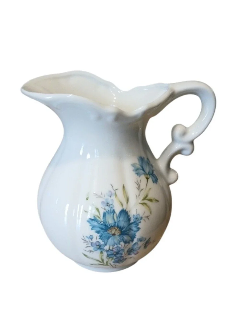 Vintage Inarco Japan E-4542 Small Porcelain Pitcher and Bowl Set